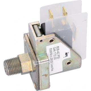 Switch, Air-Electric, 40 PSI, 15A, 1P2T, 240V