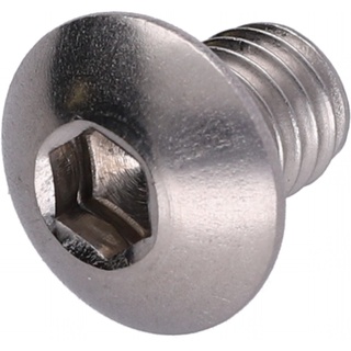 Screw Button Head Socket, 10-32 X 1/4, SST