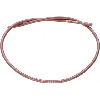 Wire, 16 AWG, Brown, 300V, Stranded