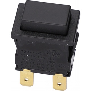 Switch, Push, 2P1T, 12A, 250V, Latching