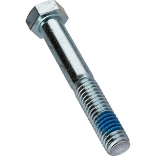 Bolt, Hex Head, 3/8-16 X 2-1/2, Patch, Steel Zinc