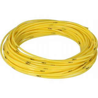 Tubing, 1/8 OD, Yellow Urethane, 50 FT