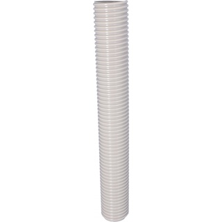 Tubing, 3 IN OD, EXT Corrugated, Gray 3, 22 IN