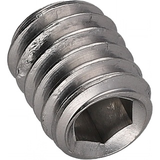 Set Screw, Socket, Flat Point, 5/16-18 X 3/8, SST