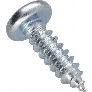 Screw, Pan Head, Metal, Phillips, No.10 X 5/8, Steel Zinc