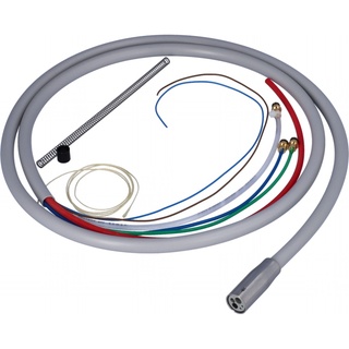 Tubing, HDPC, Silicone, FO Bulb, Quick CONN, Gray 3, 64 IN