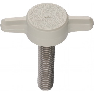 Knob ASSY, Thumbscrew, 10-32 X .875 In, Gray