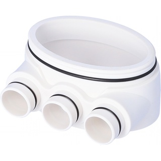 Tri Vacuum CONN, W/O-Ring, White2