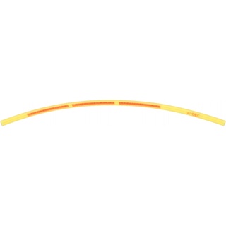 Tubing, 1/8 OD, Yellow/Red Dash, Urethane