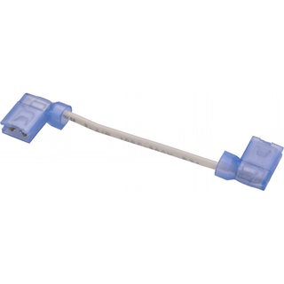 Wire ASSY, 1X16, White, 2-Quick CONN, 3 IN