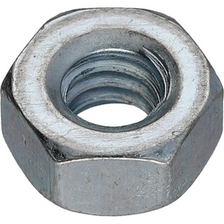 Nut, Hex, 1/4-20 X 7/16 X 3/16, Steel Zinc