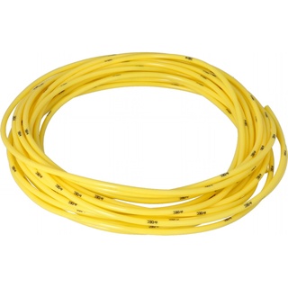 Tubing, 1/4 OD, Yellow Urethane, 50 FT