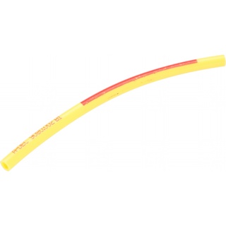Tubing, 1/4 OD, Yellow/Red Stripe, Urethane