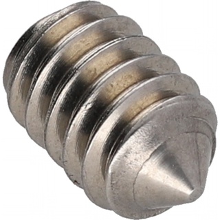 Set Screw, Socket, Cone Point, 1/4-20 X 3/8, SST
