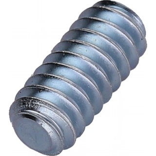 Set Screw, Socket, Flat Point., 4-40 X 1/4, Steel Zinc