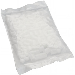 Clamp, Sleeve, 1/4 ID, White, Package 100