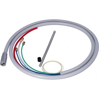 Tubing, HDPC, Silicone, 4 Hole, Quick CONN, Gray 3, 64 IN