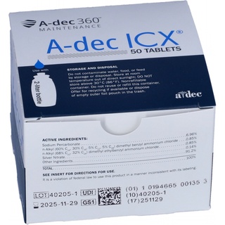 ICX Tablet, 2 Liter, 1 Case, 36 Boxes
