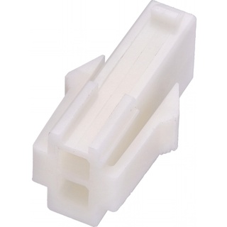CONN Housing, 1X2, FEM, Mini-Mt-N-Lk, White