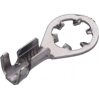 Terminal, Ring, No.10, 18-14 AWG, UNINSUL