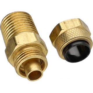 CONN, 3/8 Poly-Flo, X 1/4 MPT, Brass