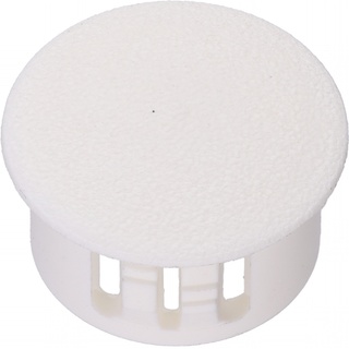 Plug, Plastic, 5/8 OD, White