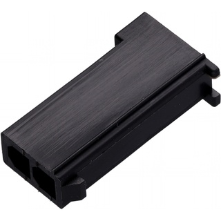 CONN Housing, 2X1, FEM, Mini-Mt-N-Lk, Black