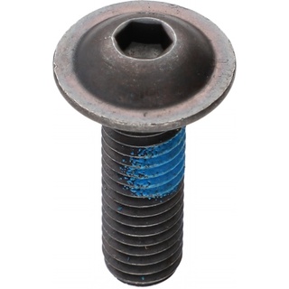 Screw, Flange Button Head Socket, 3/8-16 X 1-1/4, Black Oxide, P