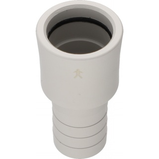 Tailpiece, HVE, 15 MM, Valve/Vacuum, Gray3, OTC