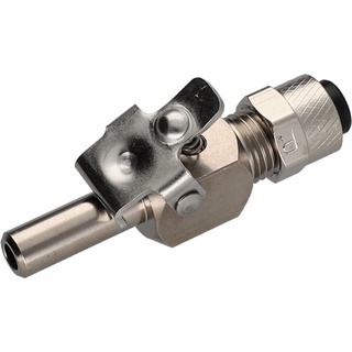 QD Male, 1/4 OD X 1/4 Poly, W/O Shut Off