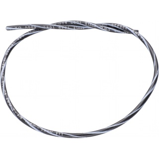Wire, 16 AWG, Black/White, 300V, Stranded