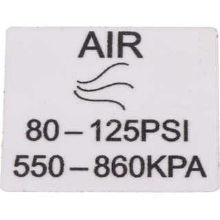 Label, Air Pressure