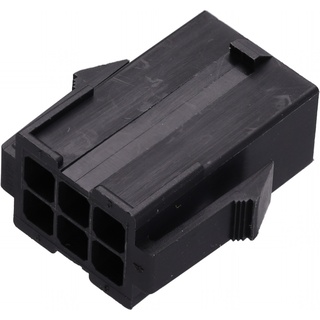 CONN, Housing, 6X1, FEM, Mini-Mt-N-Lk, Black