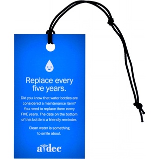 Label, Hang Tag, Water Bottle Warranty